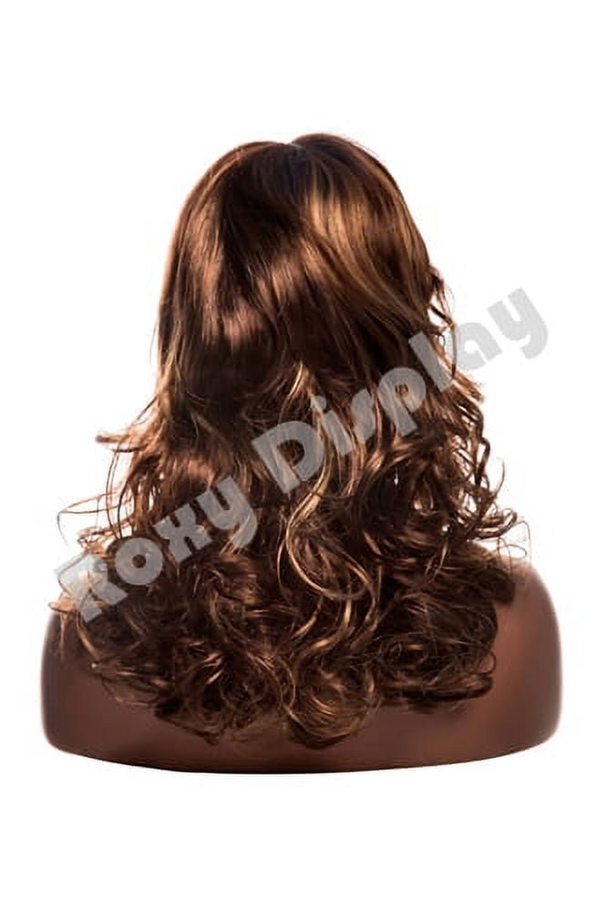 Female mannequin head to shoulder portrait style,with ears pierced MZ-S3