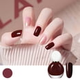thumbnail image 5 of Nail Polish Long Lasting No Bake Quick Drying Nail Polish (Wine Red 12ML), 5 of 5