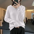 thumbnail image 5 of Womens sweaters Oversized Hooded Sweaters Pullover Soft Knit Casual Crewneck comfy Long Sleeve Cozy Autumn winter knitted tops, 5 of 9