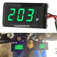 thumbnail image 4 of Motorcycle Digital Water Temperature Gauge Ultra Thin LCD 12V With 18mm Sensor Adapter for Most Motorbikes, 4 of 7