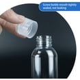 thumbnail image 4 of Paquete de 12 botellas vacías de plástico con tapa abatible para champú, lociones, jabón líquido para el cuerpo, crema (4 oz / 120 ml), 4 of 5
