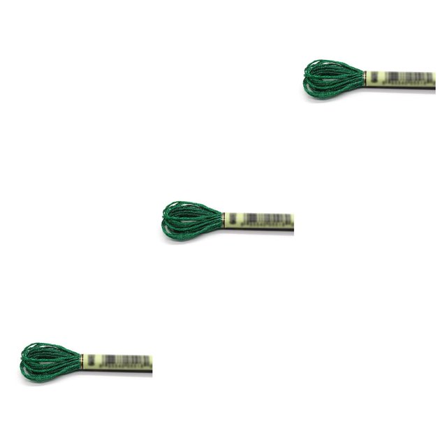 Naiovety Hilo de cableado de punto de cruz Línea de bordado mercerizado doble Verde oscuroE699 Type1 NO1