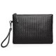 thumbnail image 1 of Men's Leather Wristlet Bag, Multi-Compartment Phone Holder Wallet with Detachable Strap for Business Travel, 1 of 3
