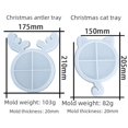 thumbnail image 4 of Molde de silicona para bandeja de gato con astas de Navidad, molde de pegamento para bricolaje, molde de resina para presionar con calor, joyería, 4 of 5