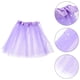 thumbnail image 5 of EeaseMX Falda de ballet de tul con purpurina y tutú para niña (morado), 5 of 7