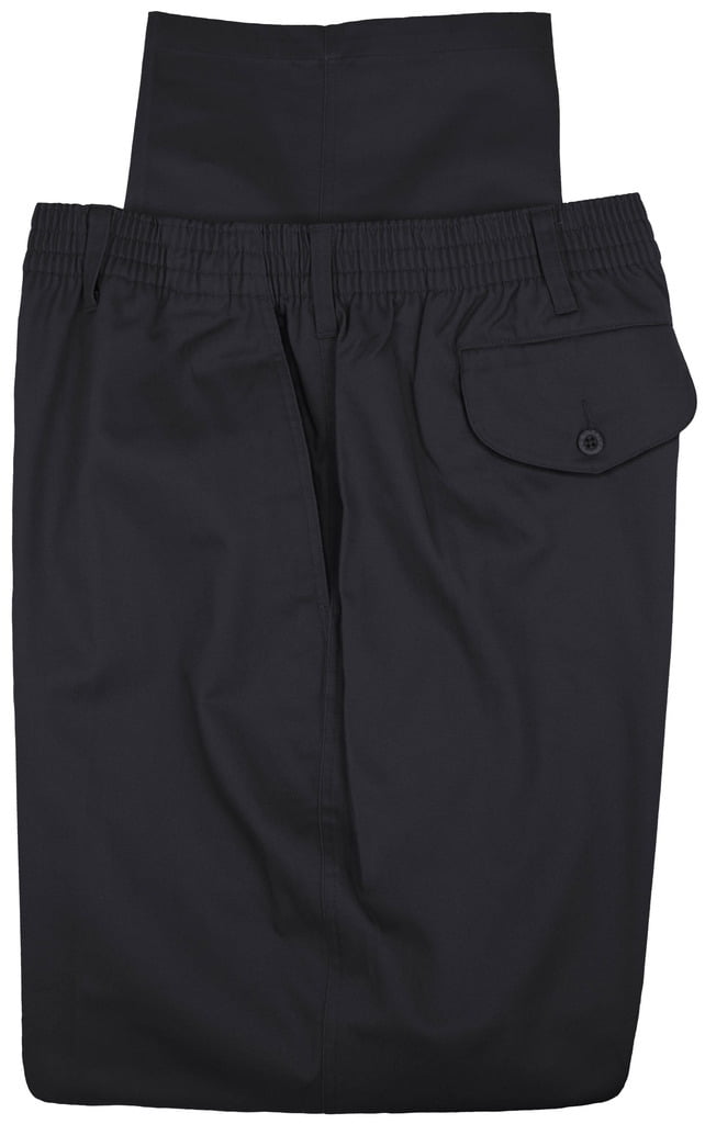 Men's Full Elastic Waist Pants by Falcon Bay - Navy ( 60W x 32L ...