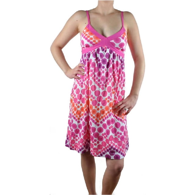 Aeropostale Vestido de Tirantes con flores para mujer rosa mediano vestido de verano