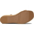 thumbnail image 4 of Nine West Alexx3 Caramel Rounded Open Toe Strappy Detailed Wedge Heeled Sandals (Caramel, 6.5), 4 of 5