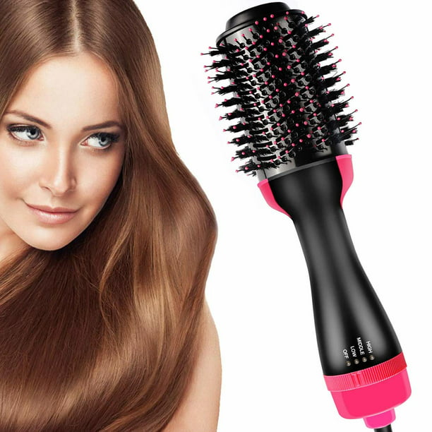 Hair Dryer Brush and Hot Air Brush, Air Hair Brush 3 in 1 Electric Hair  Dryer
