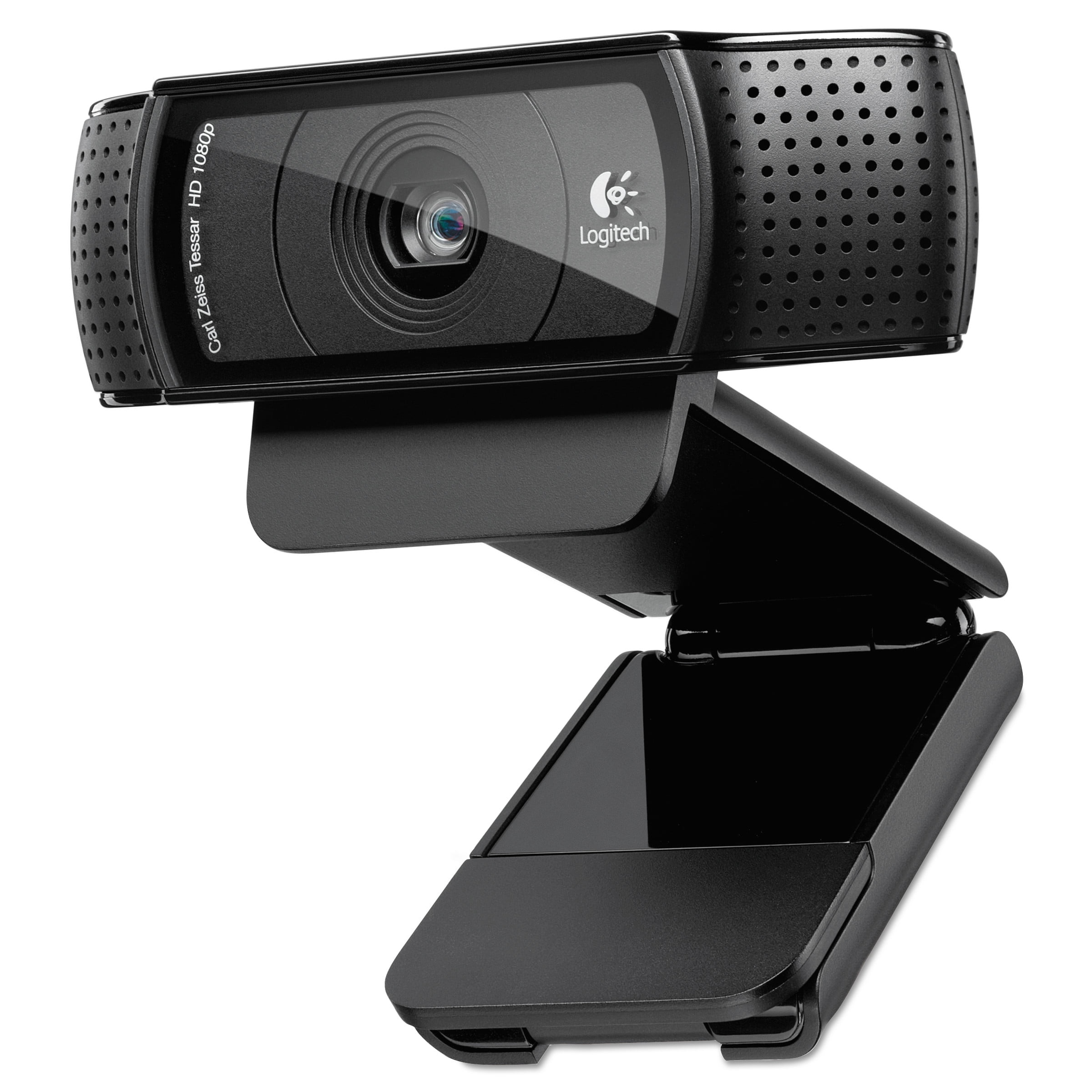 amanecer cebolla Armada Logitech C920 HD Pro Webcam, 1080p, Black - Walmart.com