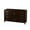 Espresso / Brushed Chrome Hardware, variant on Wyndham Collection Sheffield 59" Solid Wood Single Bathroom Vanity in Gray