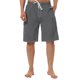 thumbnail image 1 of TATT 21 Pantalones Cortos de Playa de Verano para Hombre con Cintura Elástica y Cordón, Color Gris, Talla 34, 1 of 1