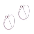 thumbnail image 3 of UPGRATOR 2 Pcs Chaîne de Lunettes Perlées Rose Design Pratique Antidérapant pour Femmes Activités Extérieures Rentrée Scolaire, 3 of 8