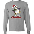 thumbnail image 3 of Inktastic Merry Christmas Penguin Long Sleeve T-Shirt, 3 of 5