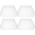 thumbnail image 2 of Miangastore 4pcs Desk Letter Tray Office Tray Paper Tray Organizer Clear Desktop File Holder Desktop Paper Holder Tray for Classroom Office Management, 2 of 9
