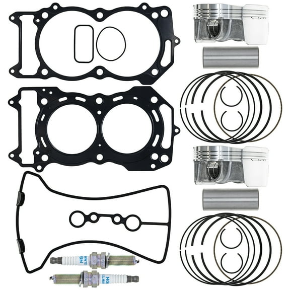 Niche Stock Piston Gasket Spark Plug Kit for Kawasaki Teryx KRX 1000 MK1011893