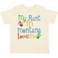 thumbnail image 3 of Inktastic My Aunt in Montana Loves Me Boys or Girls Toddler T-Shirt, 3 of 5