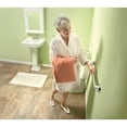 thumbnail image 2 of Moen Chrome Bathroom Safety 48-Inch Grab Bar with Curl Grip, 2 of 6