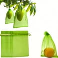 thumbnail image 1 of JWshufel 40 Pcs Sacs en Maille de Protection pour Fruits, à l'Épreuve des Oiseaux et des Insectes, Couvre-Plantes pour Grappes, Pêches, Tomates, Ficelle de Synchronisation Durable, Fermeture Sécurisée, Format 9x6 Po, 1 of 8