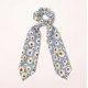 thumbnail image 1 of Ribbon Hair Tie Printed Silk Scarf Large Intestine Hair Tie Horsetail Streamer Fabric Big Hair Tie Women And Girls Soft Hair Rope Hair Accessories Gre, 1 of 4