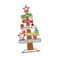 thumbnail image 2 of Letrero de madera navideño, decoración creativa para el hogar, manualidades, suministros para fiestas, mesa navideña 145 cm x 29 cm, 2 of 9