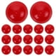 thumbnail image 1 of 25 bolas de lotería de plástico huecas para actividades de mesa, pelotas de ping pong para decoración de fiestas, 40 mm de diámetro, color rojo, 1 of 6