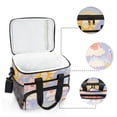 thumbnail image 6 of FORMRS Insulated Cooler Bag 24 Cans Capacity Soft Leakproof Lunch Box with Side Pockets, Purple Clouds, 6 of 7