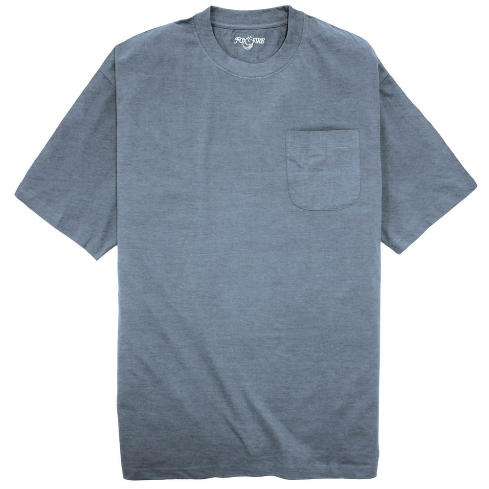 Foxfire - Foxfire Big & Tall Men’s Pocket T-Shirts 3XL – 8XL 2XLT ...