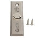 thumbnail image 2 of Presione para salir interruptor de liberación de apertura de puerta de desbloqueo redondo control de acceso tipo timbre para interiores y exteriores, 2 of 8