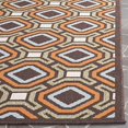 thumbnail image 3 of Safavieh Veranda Chocolate Indoor Outdoor Rug - 6'7" x 9'6", 3 of 5