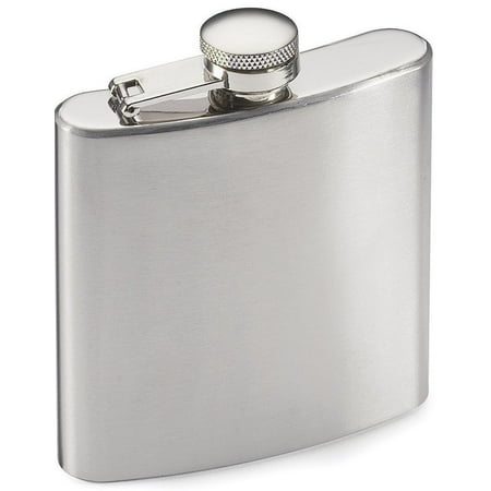 Hip Flask Box Set - Gbs Brands Stainless Steel Hip Flask Water Liquor Alcohol Travel Container - 6 Oz - Beverage Bottle