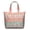Rustic, variant on Rustic Travel Duffel with Tribal Patterns, Vintage Aesthetic Room Decor-Inspired Tote Bag with Waves and Natural Style, Carry-on for Women