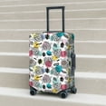 thumbnail image 5 of Uemuo Turtle Printed Washable Luggage Cover - Fashion Suitcase Protector Fits 18-32 Inch Luggage -, 5 of 9