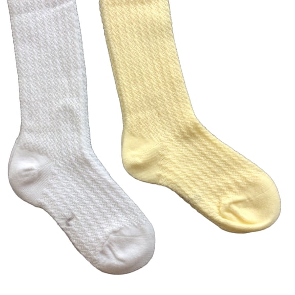 Lian Style Unisex Baby 4 Pairs BugsAway Knee-high Cotton Socks 2 Color6M-12M