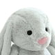thumbnail image 3 of Muñecas de conejito de Pascua, decoración de cama para el hogar, decoración de Pascua de conejo esponjoso (gris 30cm), 3 of 8