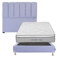 thumbnail image 1 of Colchón Matrimonial Restonic Vail + Box Base Cama + Cabecera Kami Lila, 1 of 8
