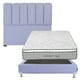 thumbnail image 1 of Colchón Matrimonial Restonic Vail + Box Base Cama + Cabecera Kami Lila, 1 of 8