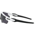 thumbnail image 3 of Oakley Mens Oo9208 Radar Ev Path Rectangular Sunglasses Polished White/Prizm Black Polarized 38 Millimeters, 3 of 6