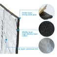 thumbnail image 3 of Unique Bargains Tapis d'Isolation Phonique Insonorisant Barrière Acoustique 50x30x1cm pour Auto, 3 of 4