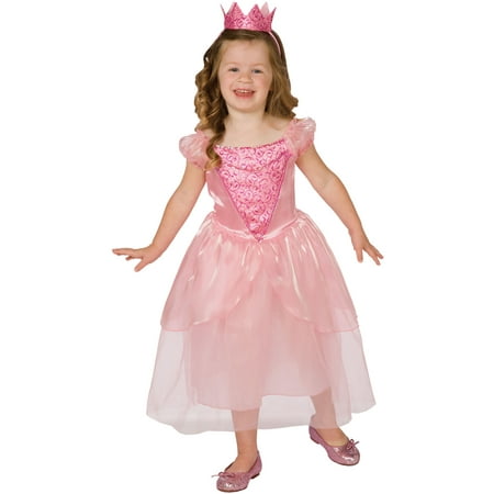 Living Fiction Magical Fairytale Princess 2pc Toddler Costume, Pink