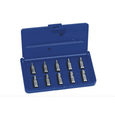 Screw Extractor Set, 10 Pcs