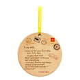 thumbnail image 2 of Xihbxyly Adorno de Pavo de Acción de Gracias, Material de Pvc, Impresión Por Sublimación, Perfecto para Decoración Navideña, Árbol de Navidad, Decoración de Fiestas, 8 Cm de Diámetro, Juego de 1 Piez, 2 of 2