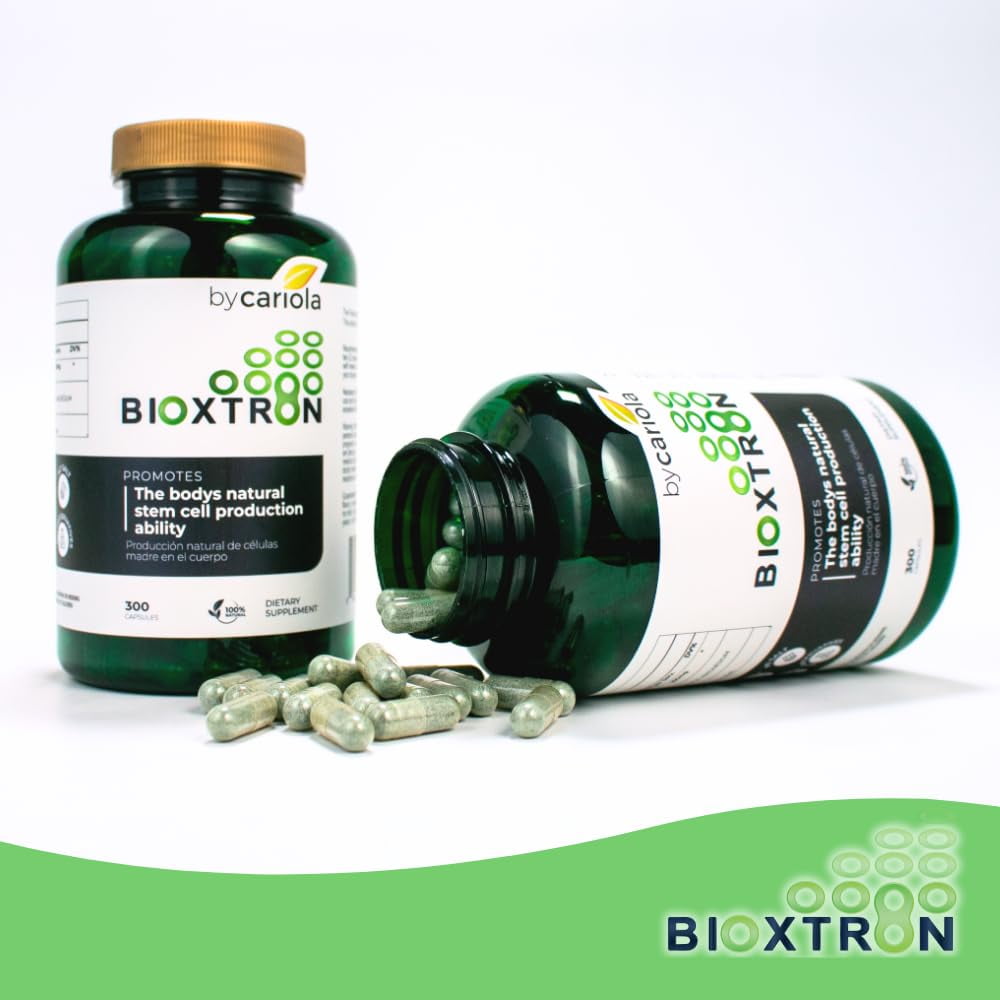 Bioxtron AFA Stem Cell Supplement 300 Capsules - Stem Cells Renewal - Joint & Muscle Discomfort - Immune System Support - Natural Formula