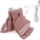 thumbnail image 1 of Guantes con CalefaccióN USB para Hombres y Mujeres, Guantes Sin Dedos con CalefaccióN Reversibles de Invierno para Escribir y Usar en Exteriores (Rosa), 1 of 7