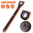 thumbnail image 2 of Labor-saving Rocker Handle Hex Cross Port Lug Scissor Jack Wrench Car Repair Tool, 2 of 5