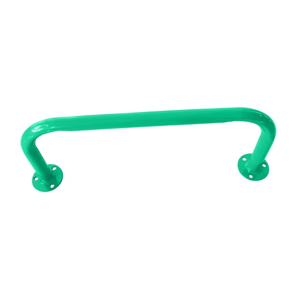 Mango para parque infantil, marco de escalada, barra de agarre, riel de seguridad de acero para niños, juego de mango de seguridad para litera, casa del árbol, parque de juegos Verde