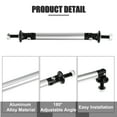 thumbnail image 4 of Unique Bargains 1pair 75mm 2.95' Splitter Support Rods Adjustable Front Rear Bumper Lip Splitter Strut Rod Tie Support Bars Silver Tone, 4 of 6