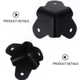 thumbnail image 7 of Linaichen 16pcs Speaker Cabinet Corner Protectors Rounded Metal Corner Protector, 7 of 7