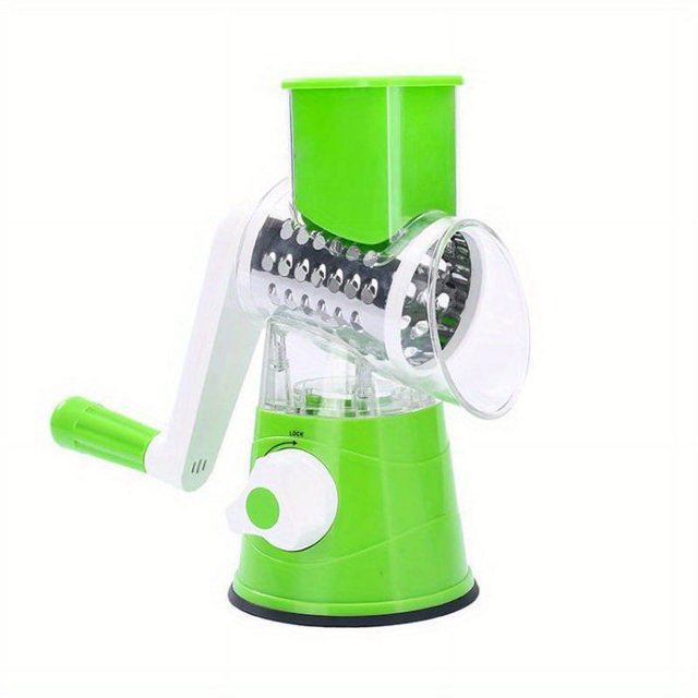 1 Set, 4in1, Vegetable Slicer, Multifunctional Fruit Slicer, Manual Food Grater, Vegetable Grater, Rotary Cutter, Potato Grater, Household Potato Chopper, Vegetable Grinders, Kitchen Stuff, Kitchen G