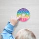 thumbnail image 5 of Tablero de silicona con forma de donut para niños y padres Ehuebsd juguete educativo sensorial antiestrés con burbujas de empuje para Autismo, 5 of 9